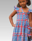 The Mini Elisabeth Dress in Striped Seersucker, Seersucker Check, Vichy (Gingham) check & Madras