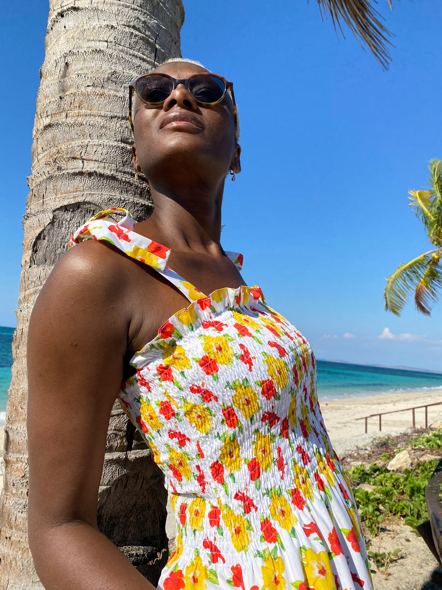 sofia yellow dress The Sofia Dress – Angele.H Paris