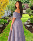 The Barbara Dress in Seersucker Check
