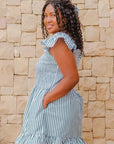 The Isabella Striped Dress