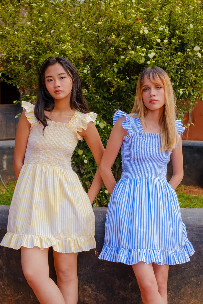 The Isabella Striped Dress – Angele.H Paris
