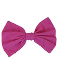 The Madame Hortence Hair Bow in Swiss Dot & Broderie Anglaise