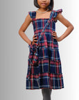 The Mini Elisabeth Dress in Tartan