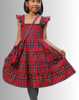 The Mini Elisabeth Dress in Tartan