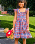 The Mini Elisabeth Dress in Striped Seersucker, Seersucker Check, Vichy (Gingham) check & Madras