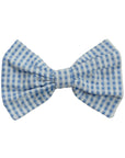 THE MADAME HORTENCE HAIR BOW IN STRIPES & SEERSUCKER CHECK