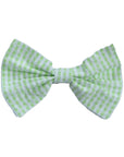 THE MADAME HORTENCE HAIR BOW IN STRIPES & SEERSUCKER CHECK