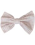 THE MADAME HORTENCE HAIR BOW IN STRIPES & SEERSUCKER CHECK