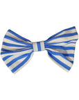 THE MADAME HORTENCE HAIR BOW IN STRIPES & SEERSUCKER CHECK