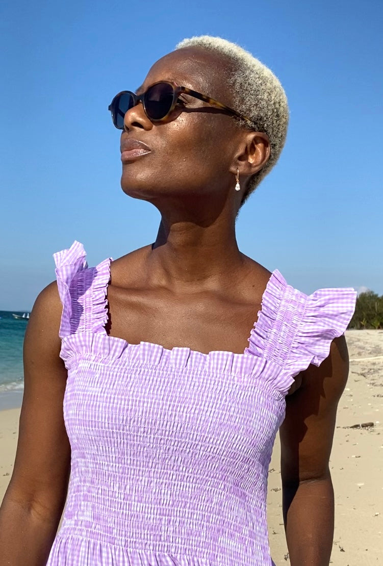 The Elisabeth Dress in Seersucker Check, Vichy (Gingham) Check & Madras