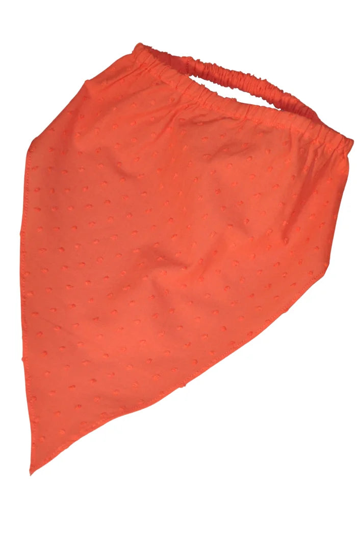 Hair Scarf &amp; Fur Baby Bandana in Swiss Dot or Broderie Anglaise